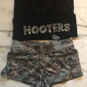 Authentic Hooters Girl Military Uniform